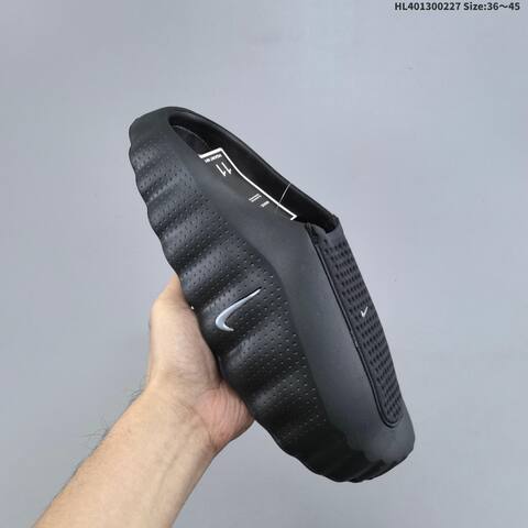 Nike Mind 001 Recovery Slide Black Silver EU 36-45 Slides - Unisex BS-61497