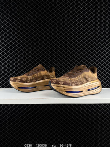 Nike Vomero Premium ReactX Air Zoom Brown Gold Blue Black EU 36-46 Running - Unisex (BS-71106)