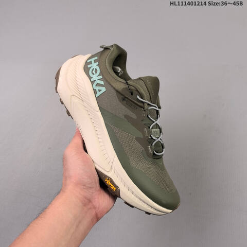 HOKA Transport GTX Off White Beige Brown EU 36-45 Running Shoe Running Sneakers - Unisex (BS-69433)