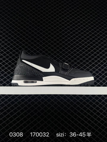 Jordan Air Jordan Legacy 312 Low Black White EU 36-45 Basketball Shoe - Unisex BS-79692