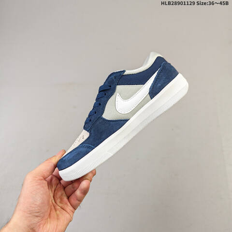 Nike SB Force 58 Navy Blue Grey White EU 36-45 Skate Shoe - Unisex BS-62969