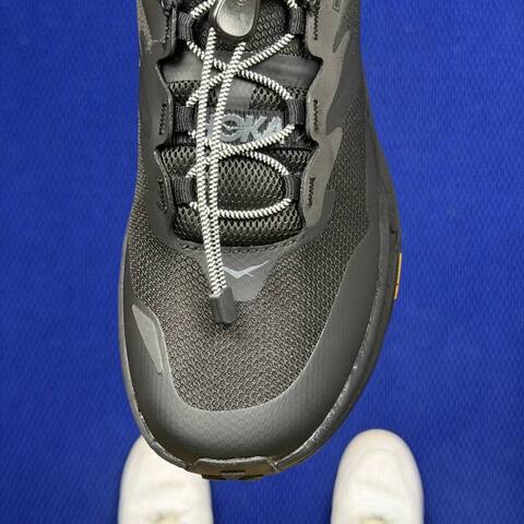 HOKA ONE ONE Transport GTX Black Dark Grey Trail Shoe Trail Running Sneakers (BS-86835)