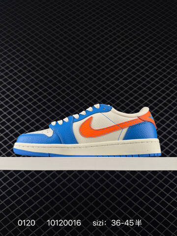 Nike SB Dunk Low Pro White Blue Orange EU 36-45 Skate - Unisex (BS-73065)
