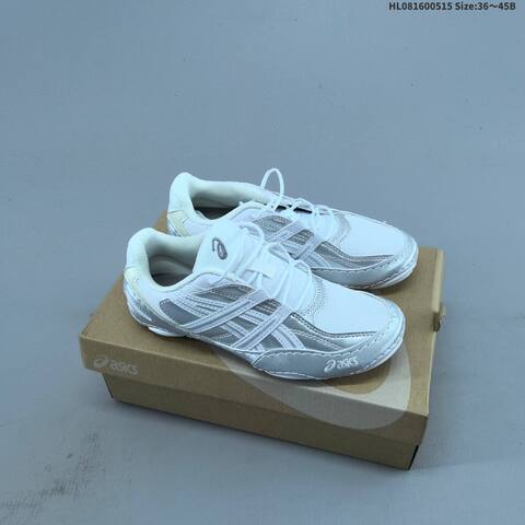 ASICS Hypersync White Silver EU 36-45 Running Shoe Running Sneakers - Unisex (BS-68835)