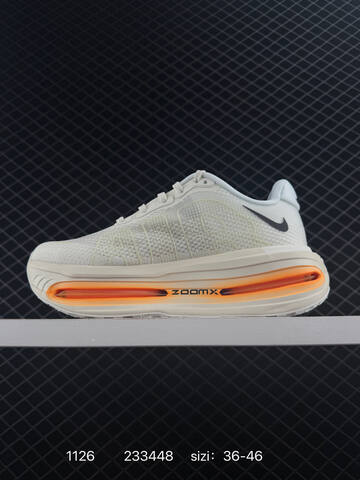 Nike Air Zoom Pegasus Premium White Orange EU 36-46 Running - Unisex (BS-73992)