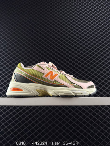 New Balance 740 Neon Yellow Dark Green Orange EU 36-45 Running Shoe Unisex BS-82947