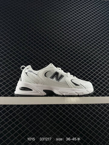 New Balance MR530 White Silver Burgundy Cream Black EU 36-45 Sneaker - Unisex (BS-82714)