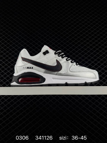Nike Air Max Command Black White Gray 36-45 Running - Unisex (BS-72777)