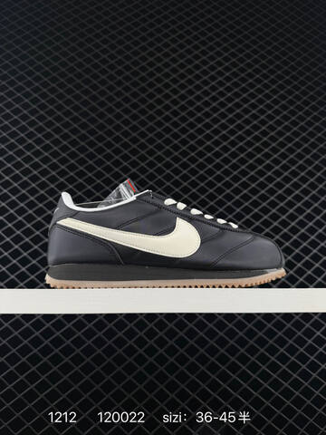 Nike Classic Cortez Nylon Black White Gum EU 36-45 Lifestyle - Unisex (BS-73749)