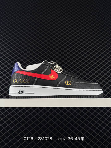 Nike Air Force 1 07 Low White Green Monogram Beige 36-45 5 Lifestyle - Unisex (BS-72940)