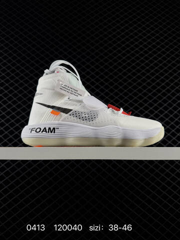 Nike React Hyperdunk Flyknit Off-White Virgil The Ten FK (BS-72144)