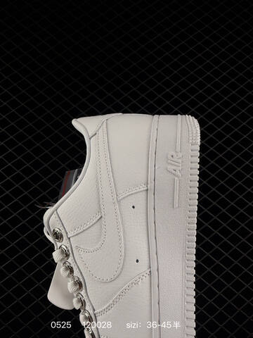 Nike Air Force 1 07 White Silver EU 36-45 Lifestyle - Unisex (BS-71216)