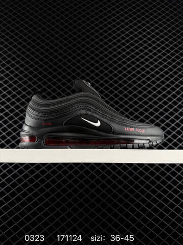 Nike Air Max 97 SE White Blue And Black Red EU 36-45 Lifestyle - Unisex (BS-72506)
