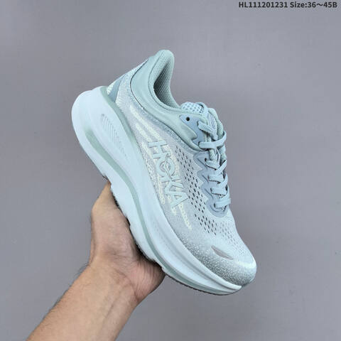 HOKA ONE Bondi 9 1162012 36 AAA Quality Replica High-end Men s And Women s Fashion Sports Running And Basketball Shoes Up To 95 Off Retail During The Current Promotion Casual Lifestyle Sneakers (BS-69415)