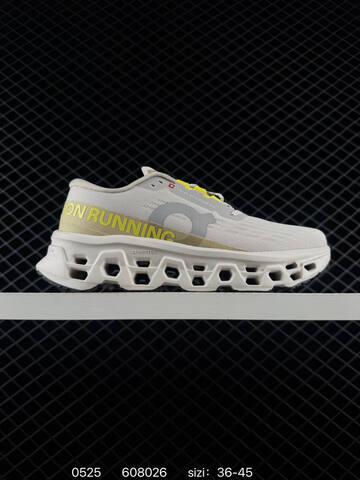 On Cloudtilt Pearl Beige Neon Yellow EU 36-45 Running Shoe Running Sneakers - Unisex (BS-85243)