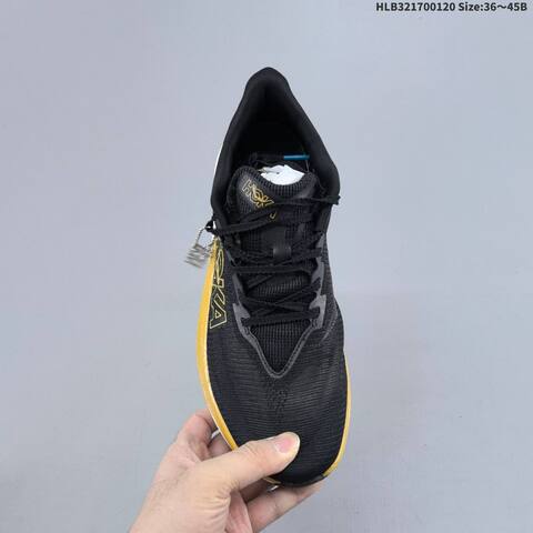 HOKA ONE ONE MAFATE SPEED 4 Profly X Black Gold White EU 36-45 Running Shoe Running Sneakers - Unisex (BS-69398)