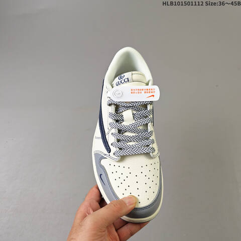 Jordan Air Jordan 1 Low Sail Gray Navy EU 36-45 Casual - Unisex (BS-63849)