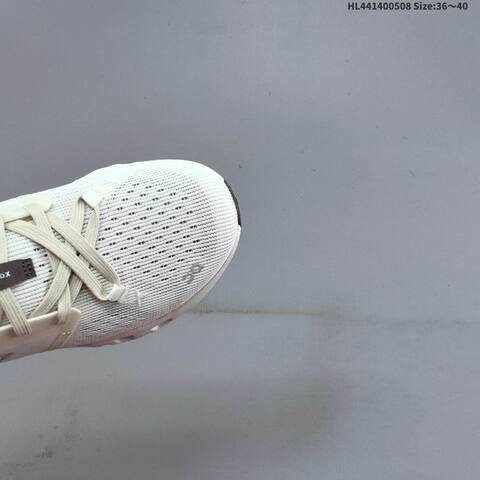 On Running Cloud X 4 Cream White Grey EU 36-40 Running Shoe Running Sneakers - Unisex (BS-69576)
