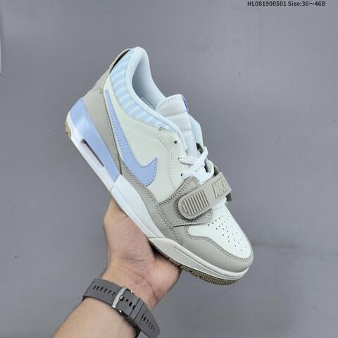 Jordan Legacy 312 Low White Light Grey Pale Blue EU 36-46 Basketball - Unisex BS-66056