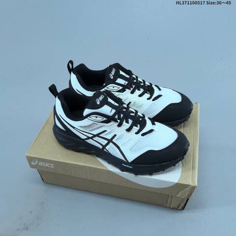 ASICS Amplifoam Trail Running Shoe Off White Navy Beige EU 36-45 - Unisex (BS-68827)
