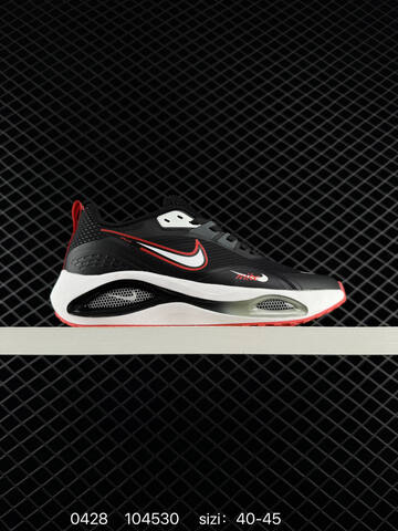Nike Air Winflo 10 Black White Red 40-45 Running - Men's (BS-71806)
