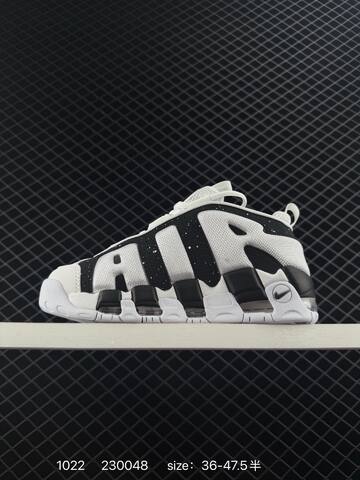 Nike Air More Uptempo 96 White Black EU 36-47 5 Basketball - Unisex (BS-74648)