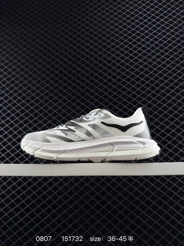 HOKA ONE ONE Mafate Speed Three White Black EU 36-45 Trail Shoe Trail Running Sneakers - Unisex (BS-86513)