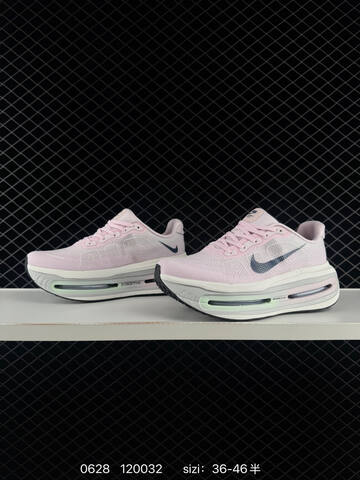 Nike VOMERO PREMIUM ReactX Air Zoom Light Pink White Dark Blue EU 36-46 Running Shoe - Unisex (BS-70540)