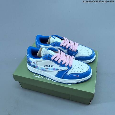 Nike Air Jordan 1 White Black Multicolor Custom Labubu-themed EU 36-45 Lifestyle - Unisex (BS-66072)