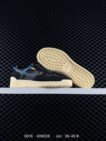 Nike Union LA x Nike Field General SP Shimmer Black Cream Blue Grey Yellow EU 36-45 Sneaker - Unisex (BS-70742)