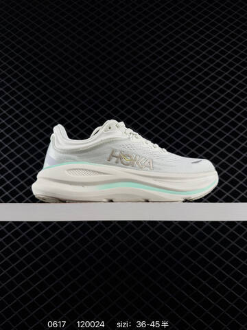 HOKA ONE ONE Bondi 8 Off White Light Yellow Gray EU 36-45 Running Shoe Running Sneakers Unisex BS-86195