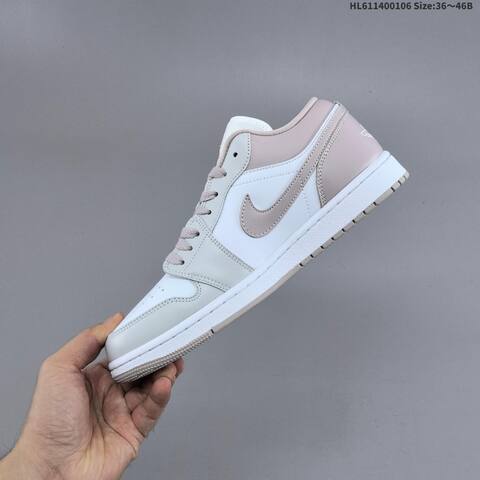 Nike Air Jordan 1 Low Black EU 36-46 Casual - Unisex (BS-67087)