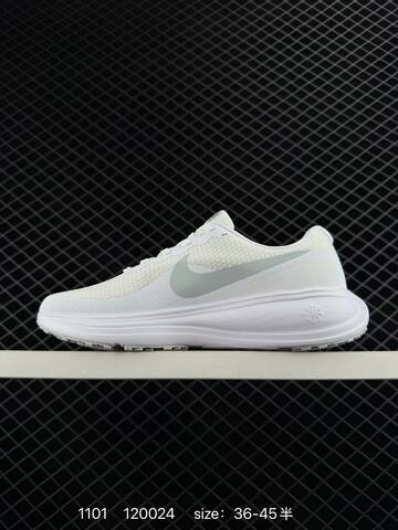 Nike Revolution 8 White Grey EU 36-45 Running - Unisex (BS-74433)