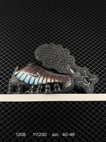 Nike Shox TL Black Blue Green 40-46 Running - Men's (BS-73790)