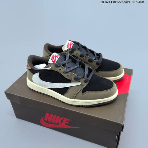 Jordan Air Jordan 1 Low OG SP Military Blue White And Dark Gray-black Variants Shown EU 36-46 Casual - Unisex (BS-67257)
