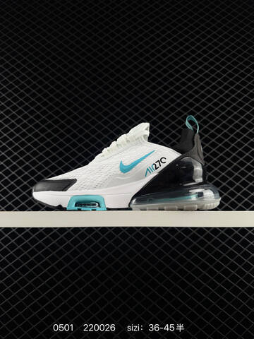 Nike Air Max 270 White Green EU 36-45 Lifestyle - Unisex (BS-71738)