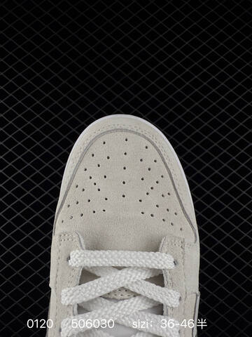 Nike SB Dunk Low Light Gray White Black 36-46 5 Skate - Unisex (BS-73064)
