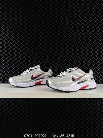 Nike Initiator Silver White Black Red EU 36-45 Running Shoe - Unisex (BS-70490)