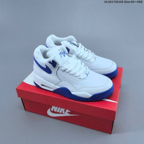 Jordan Air Flight 89 White Black Red EU 36-45 Basketball - Unisex BS-67059