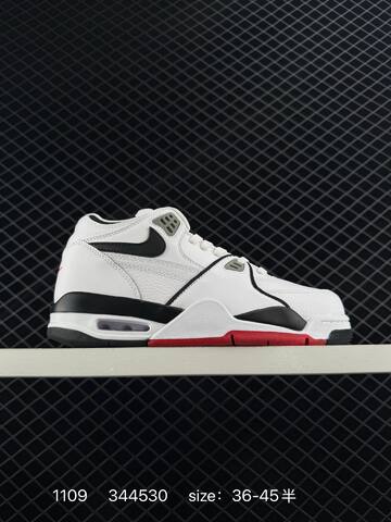 Nike Air Flight 89 White Black Red EU 36-45 5 Basketball - Unisex (BS-80316)