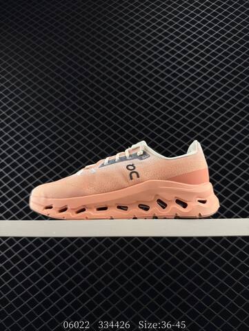 On Running Cloudtilt Peach Orange White Black EU 36-45 Running Shoe Running Sneakers - Unisex (BS-85548)