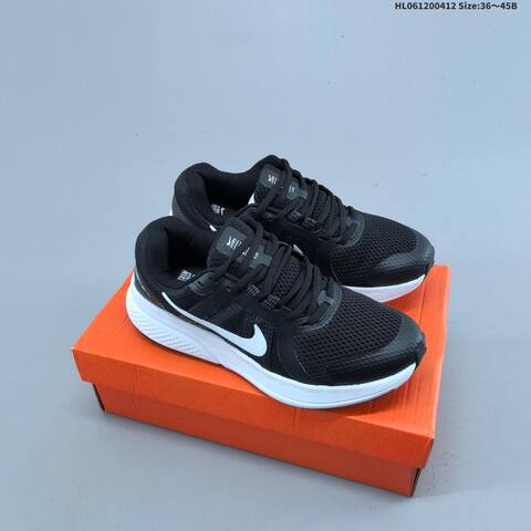 Nike Run Swift 3 Black White Dark Grey EU 36-45 Running Shoe - Unisex (BS-60797)