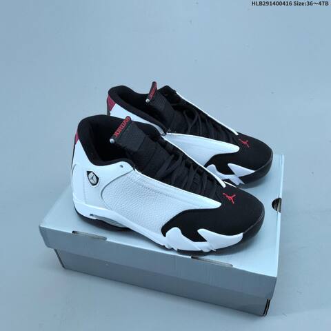 Jordan Air Jordan 14 Retro Bred White Black Red EU 36-47 Basketball - Unisex (BS-66164)