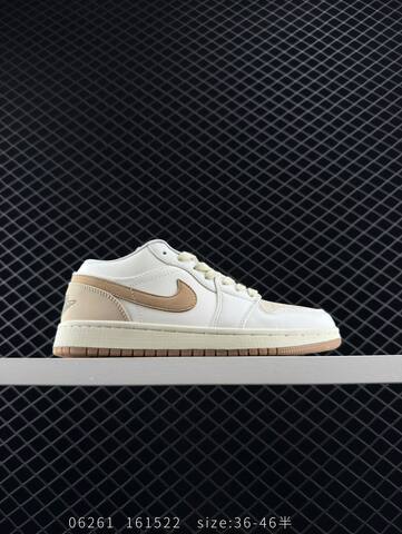 Jordan Air Jordan 1 Low Premium White Yellow Grey Red Black EU 36-46 Sneaker - Unisex (BS-81143)