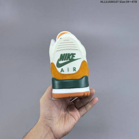 Jordan Air Jordan 3 Retro White Green Gum EU 39-47 Basketball - Unisex (BS-67064)