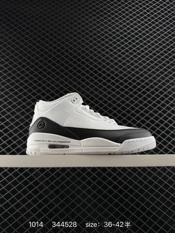 Jordan Air Jordan 3 Retro White Blue Grey Black EU 36-42 Basketball Shoe - Unisex BS-80516