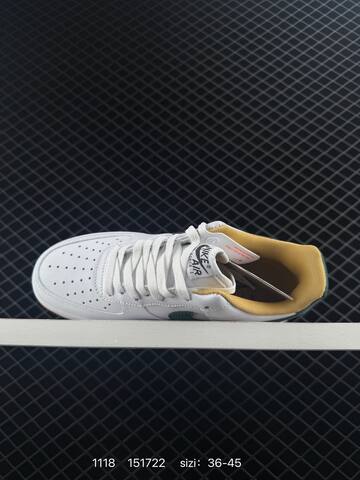 Nike Air Force 1 07 White Green Gum EU 36-45 Lifestyle - Unisex (BS-74146)