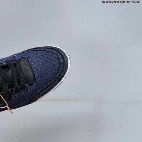Jordan Levi s x Air Jordan 3 Retro SP Denim Navy Black White Red EU 36-47 5 Basketball - Unisex (BS-66027)