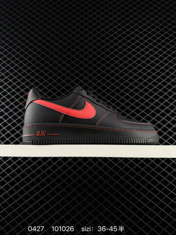 Nike Air Force 1 07 White Black 36-45 Casual - Unisex (BS-71825)