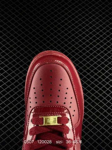 Nike Air Force 1 07 LV8 IO9970-638 Burgundy Red Gold EU 36-45 Lifestyle - Unisex BS-71630